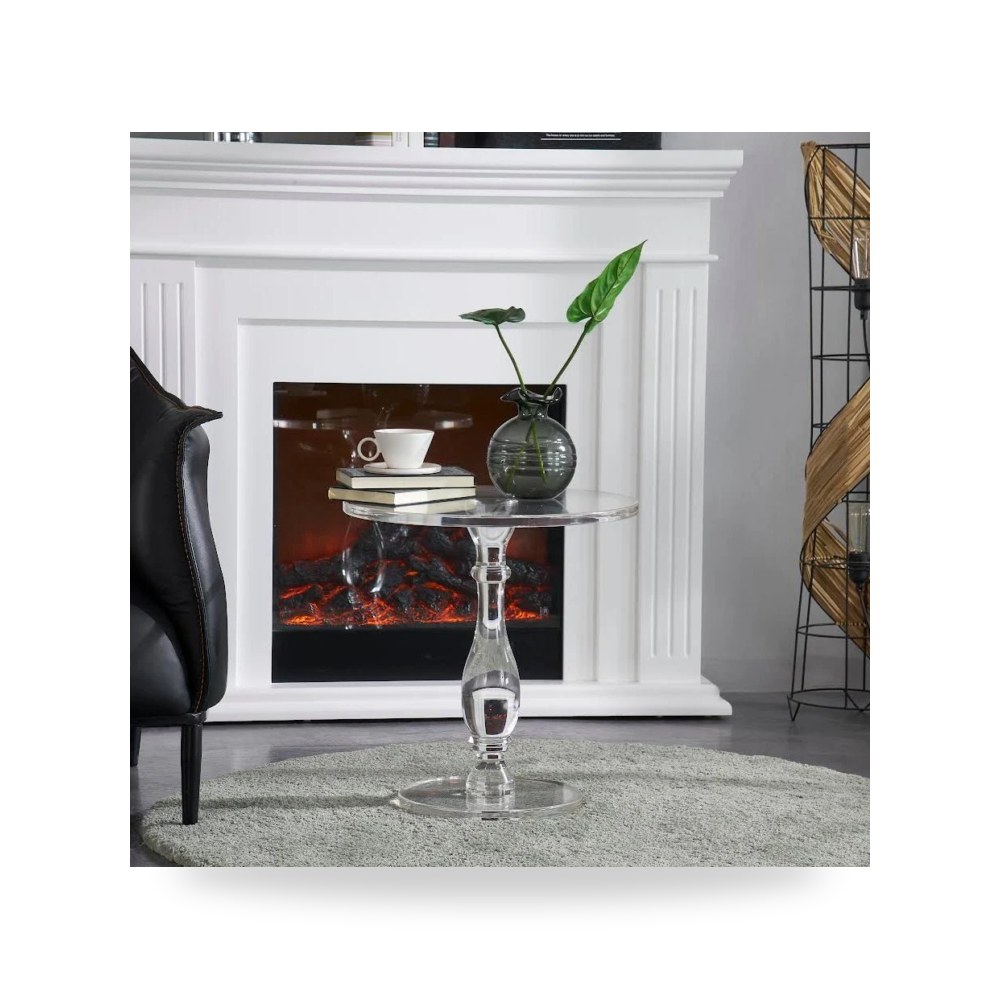 كراسي ومقاعد فاخرة - طاولة جانبية موديل YM F0794 C - طراز YM-F0794-C