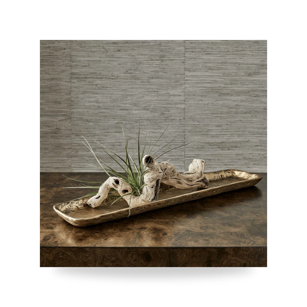 أثاث وتجهيزات خارجية - ذهبي Mine Tray Uttermost معتمد - طراز R18233-utt - مقاس 5.08 cm