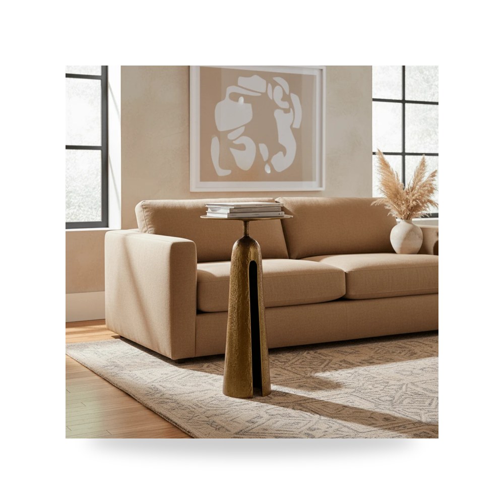 طاولة Metal Martini ذهبي موديل U470806B Universal