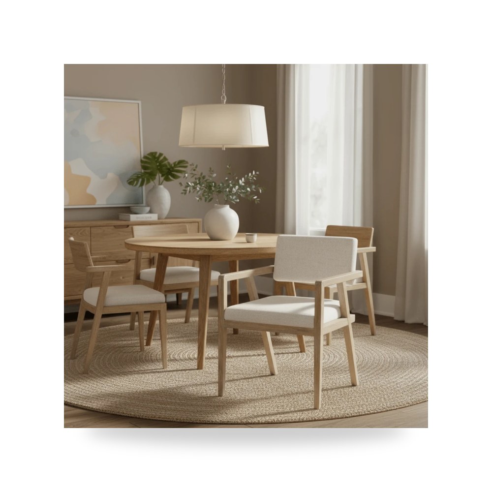 كرسي جلوس بتصميم أنيق - Desert Arm Chair - من Universal Furniture - طراز U470A625