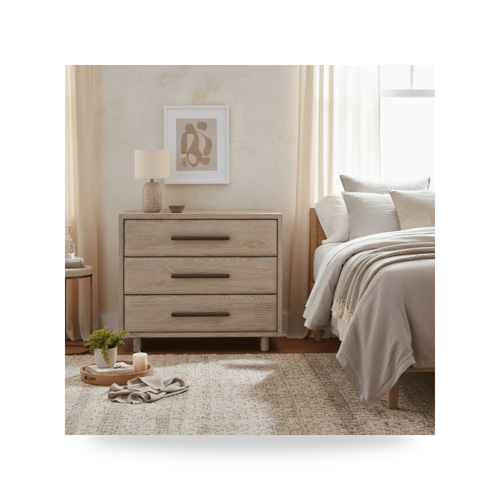 سرير نوم فاخر - كومودينو سرير Universal موديل U470A350 - من Universal Furniture