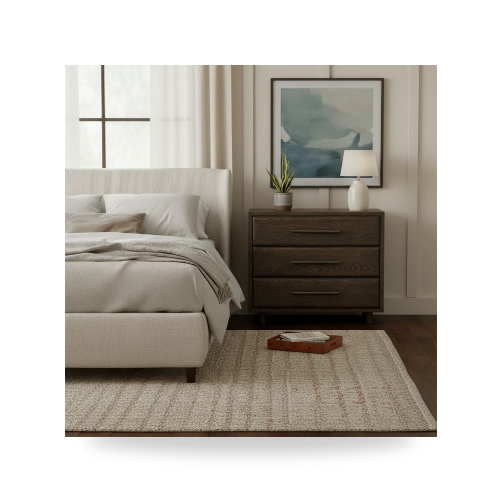 سرير نوم فاخر - كومودينو سرير Universal موديل U470350 - من Universal Furniture