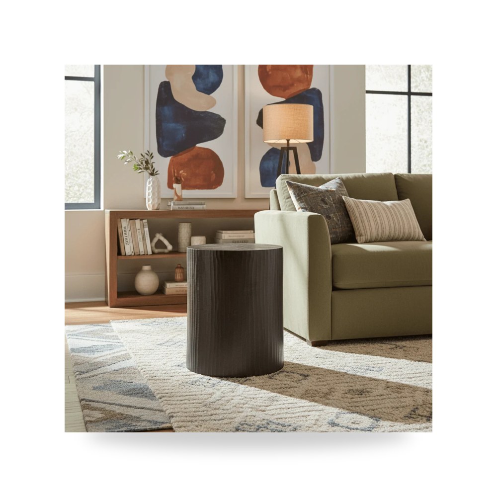 طاولة جانبية Asher Round Universal موديل U365805