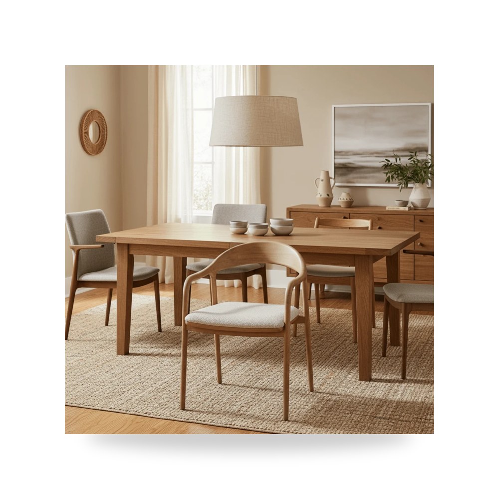 كرسي جلوس بتصميم أنيق - كرسي Echo Arm معتمد - من Universal Furniture - طراز U352E635