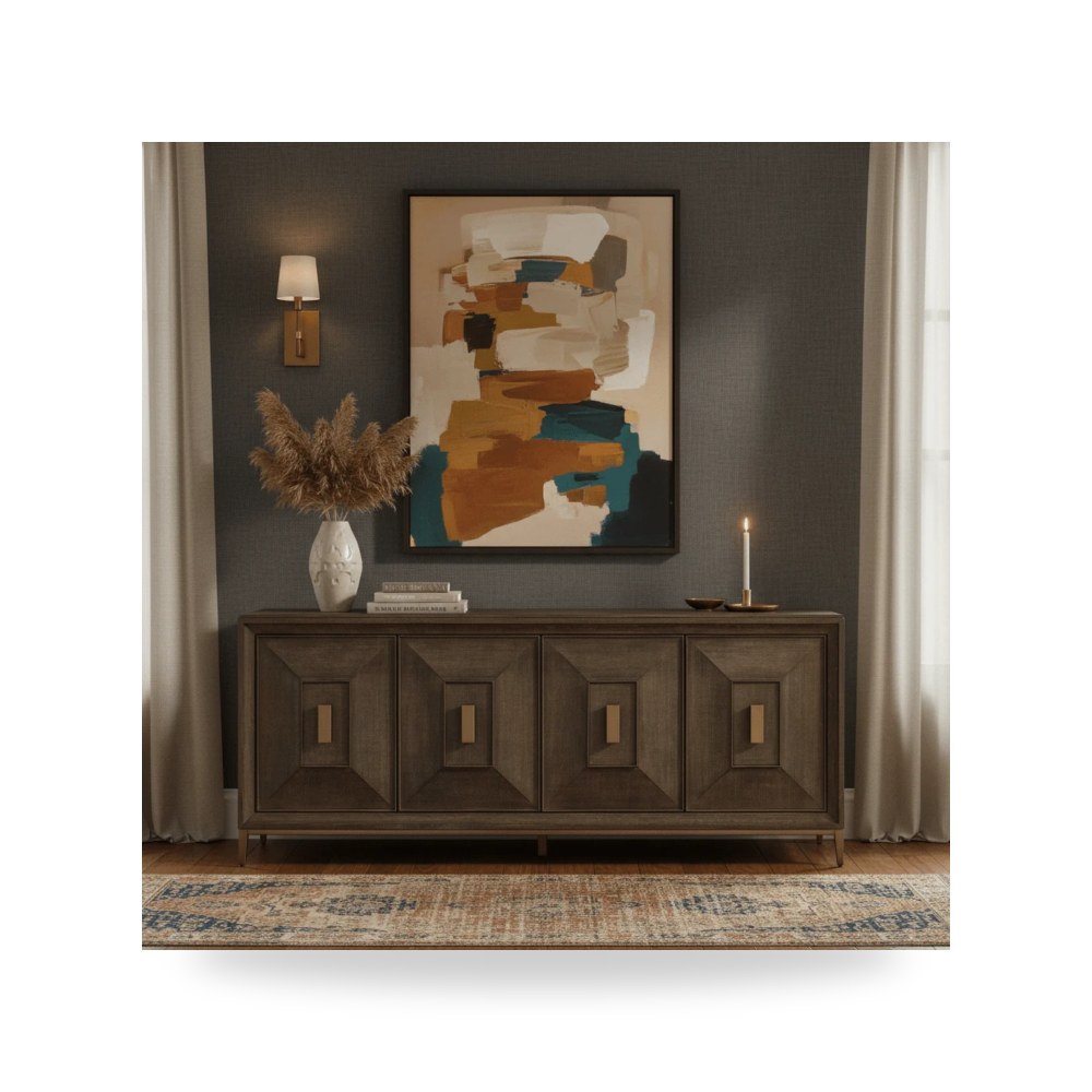 أحمر Montclair Credenza Universal موديل U508966