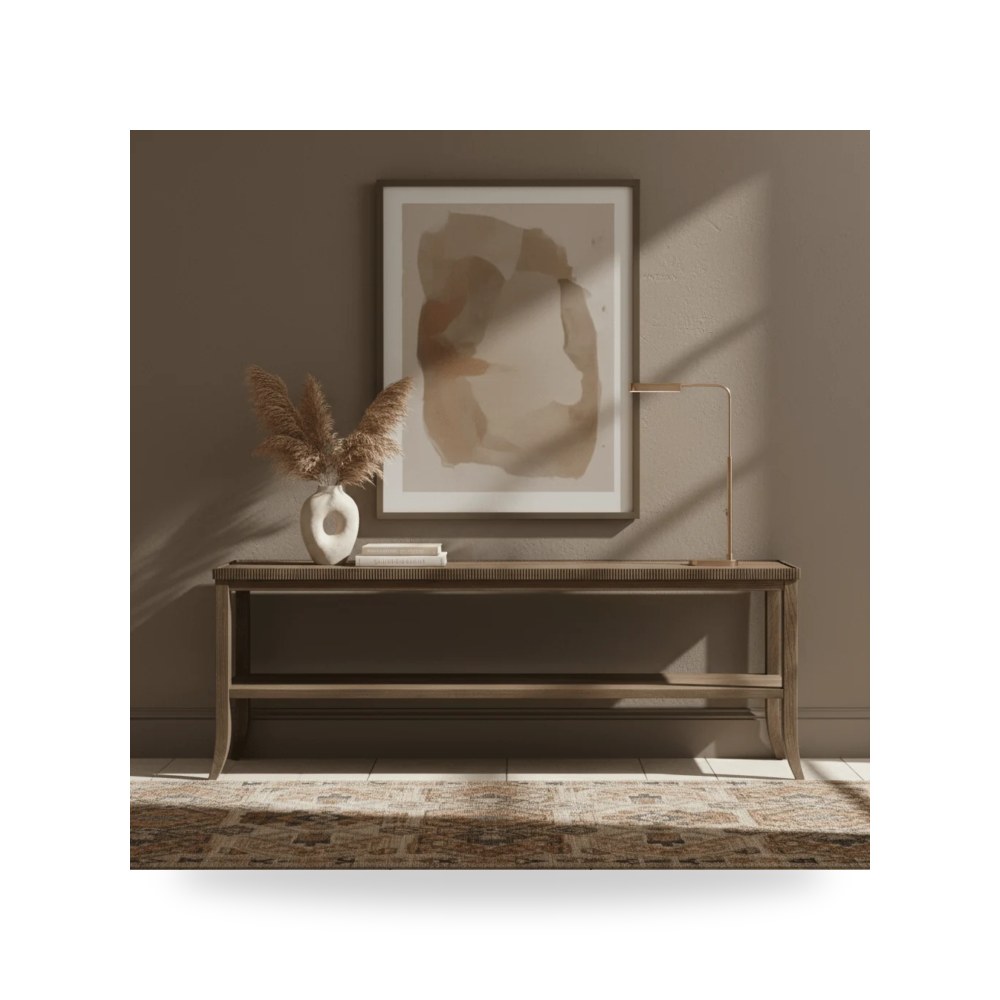 بوف ومسند قدم عثماني - بوفيه كونسول Universal موديل U508816 - من Universal Furniture