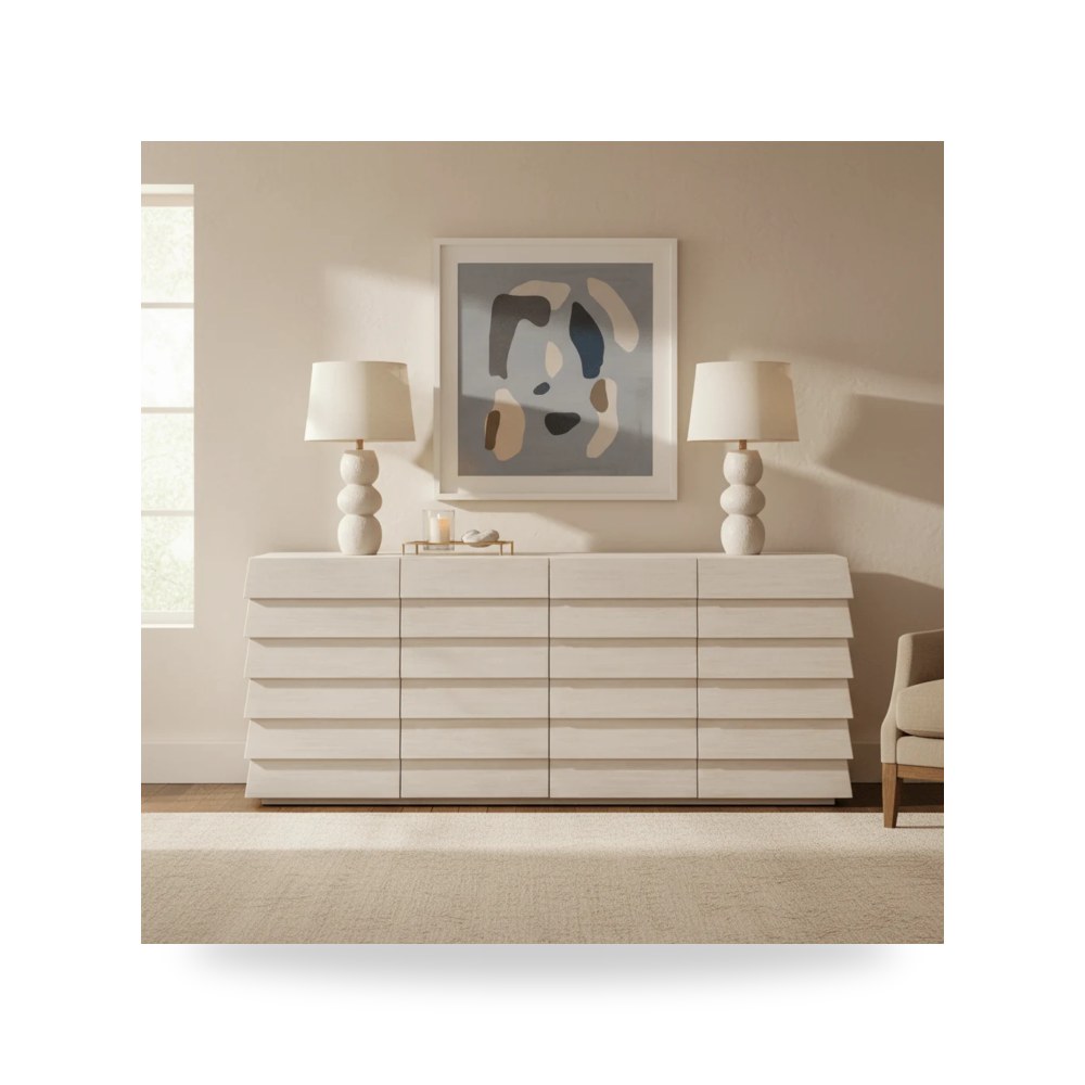 أثاث غرف نوم وأسرّة - بوفيه كونسول أحمر Universal موديل U462A966 - من Universal Furniture