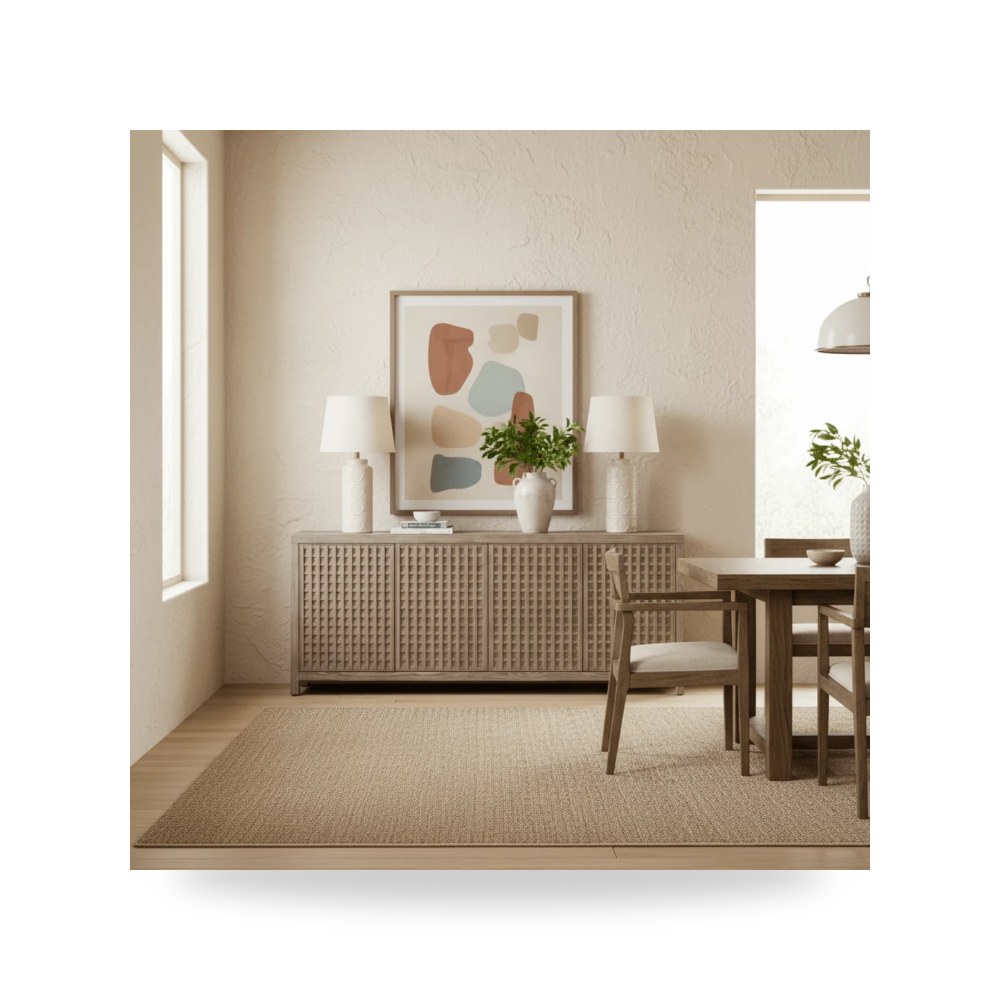 إكسسوارات وتجهيزات منزلية وديكورية أحمر Boulder Credenza Universal - كود U462679