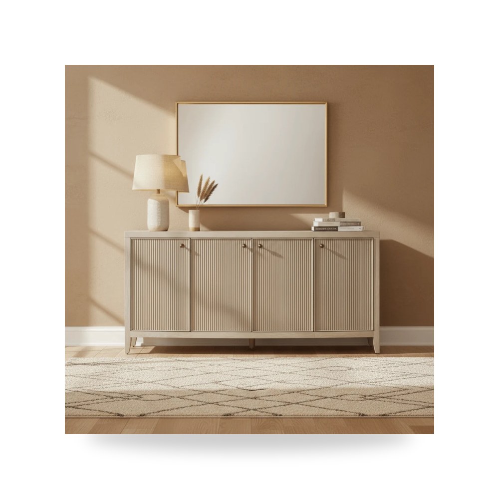 أحمر Carmen Credenza Universal موديل U428679