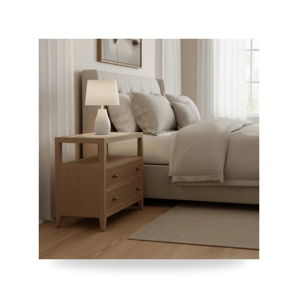 سرير نوم فاخر - كومودينو سرير Universal موديل U428A356 - من Universal Furniture