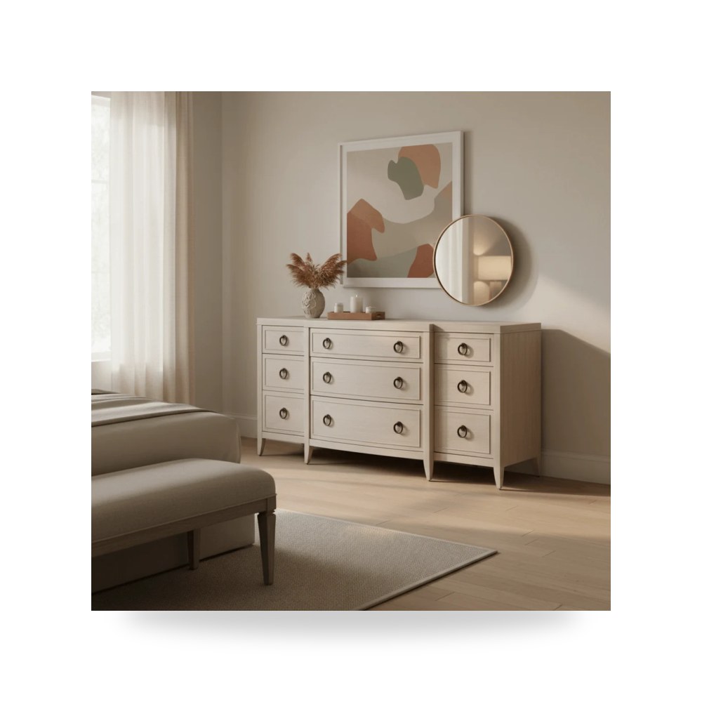 وحدة أدراج وكومودينة غرف نوم - خزانة أدراج Avaline Universal - من Universal Furniture