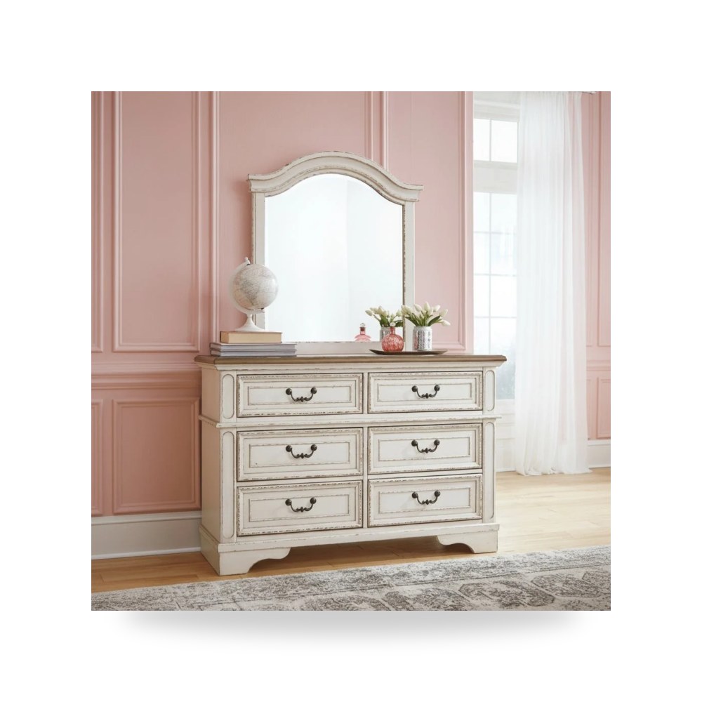 وحدة أدراج وكومودينة غرف نوم - تسريحة دريسر Ashley موديل B743 DresserKids - من Ashley