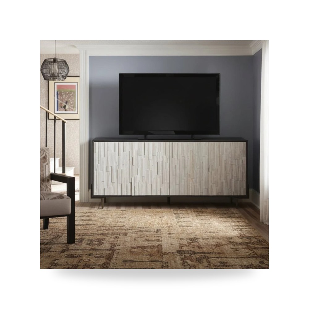بوف ومسند قدم عثماني - بوفيه كونسول Universal موديل 915A964 - من Universal Furniture