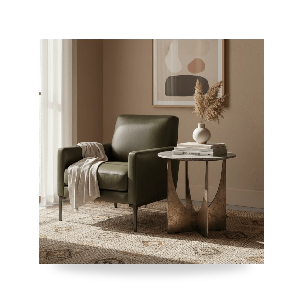 كراسي ومقاعد فاخرة - Op Art End Table - من Universal Furniture - طراز U119802D