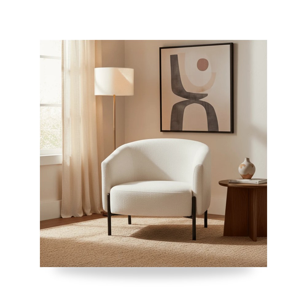 كرسي جلوس بتصميم أنيق - كرسي Nikolai Lounge Universal - من Universal Furniture