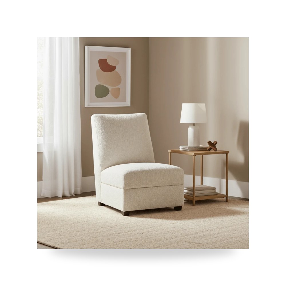 كرسي جلوس بتصميم أنيق - كرسي RHODES ARMLESS Universal - من Universal Furniture