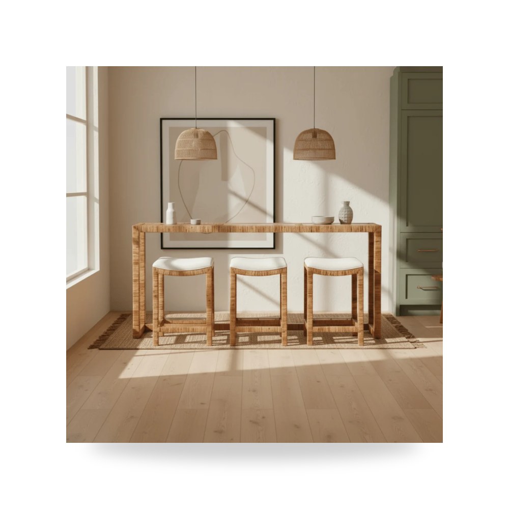 بوف ومسند قدم عثماني - بوفيه كونسول Universal موديل U330803 - من Universal Furniture