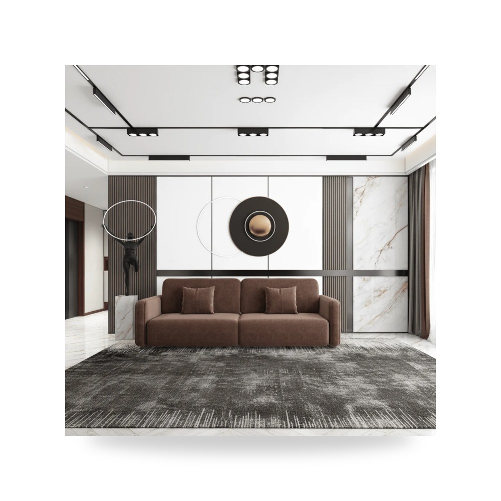 أريكة قطيفة Chocolate 250×87 Oak