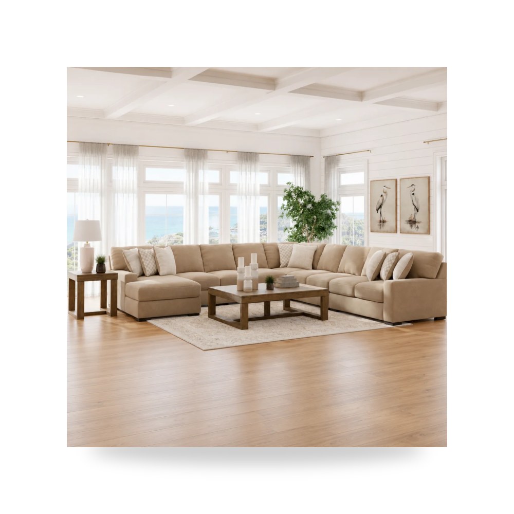 كنب زاوية أريكة مقطعية آشلي Ashley Furniture موديل 50206S3