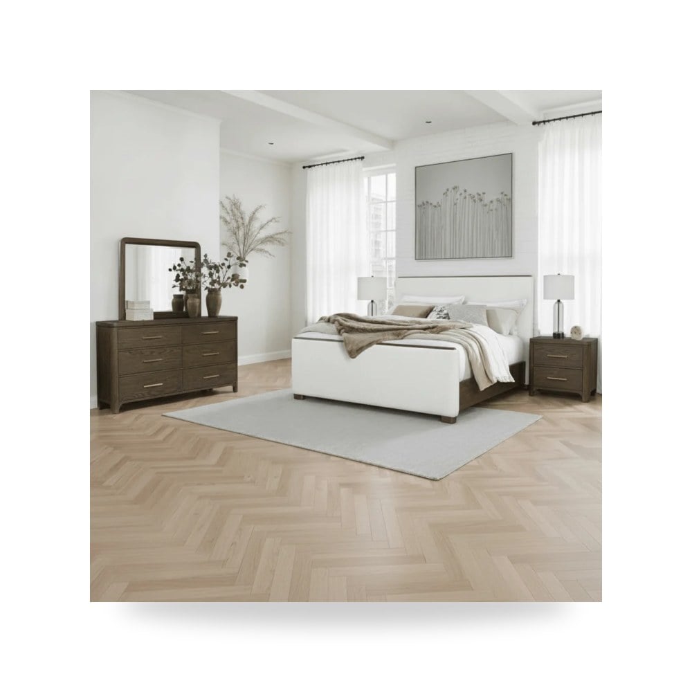 أثاث غرف نوم وأسرّة - طقم غرفة نوم Ashley موديل B843 Kingset