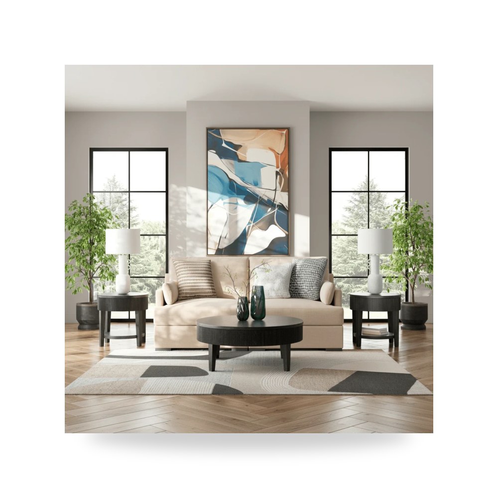 كراسي ومقاعد فاخرة - أريكة مقعدين Regality Ashley - من - طراز 43206-2S