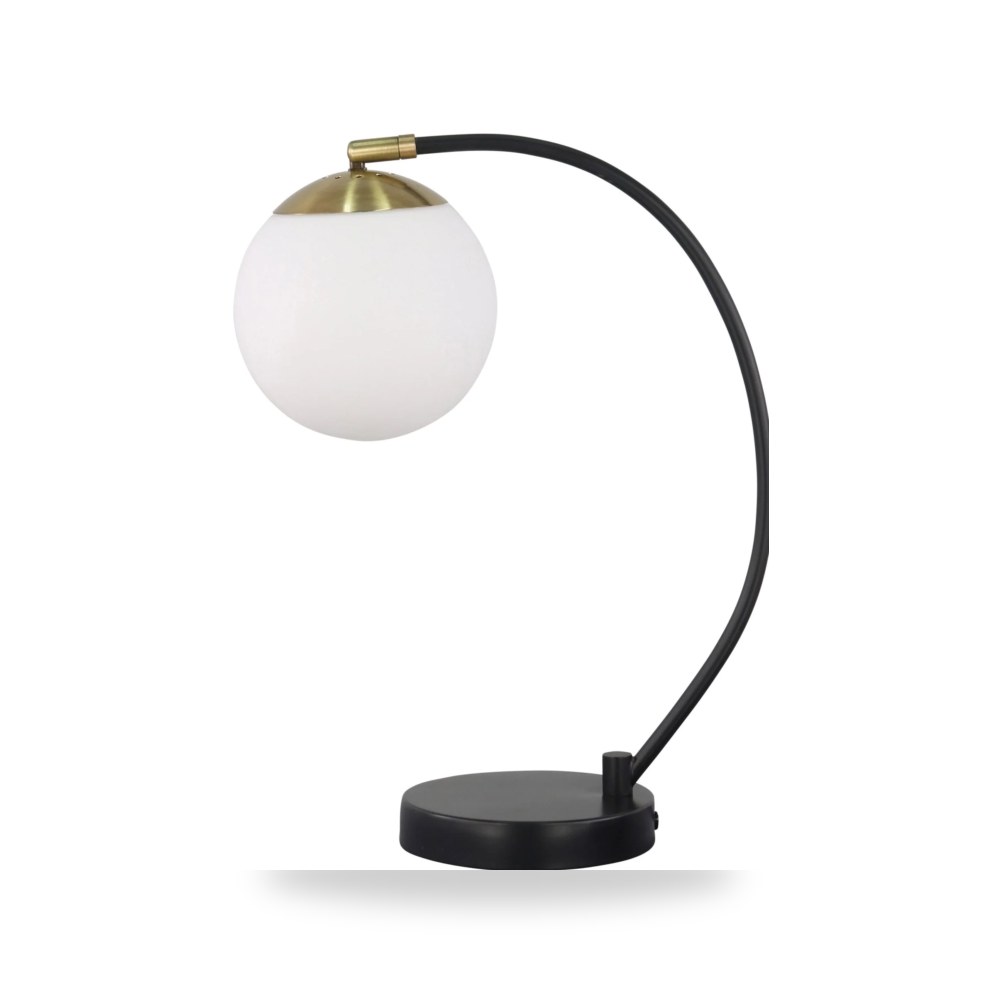 مصباح مكتب مثلج Metal, Globe من ساج بروك هوم Sagebrook Home موديل 50782