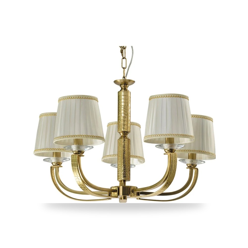 ثريا جلد ذهبي METAL LIGHTS Sagebrook Home