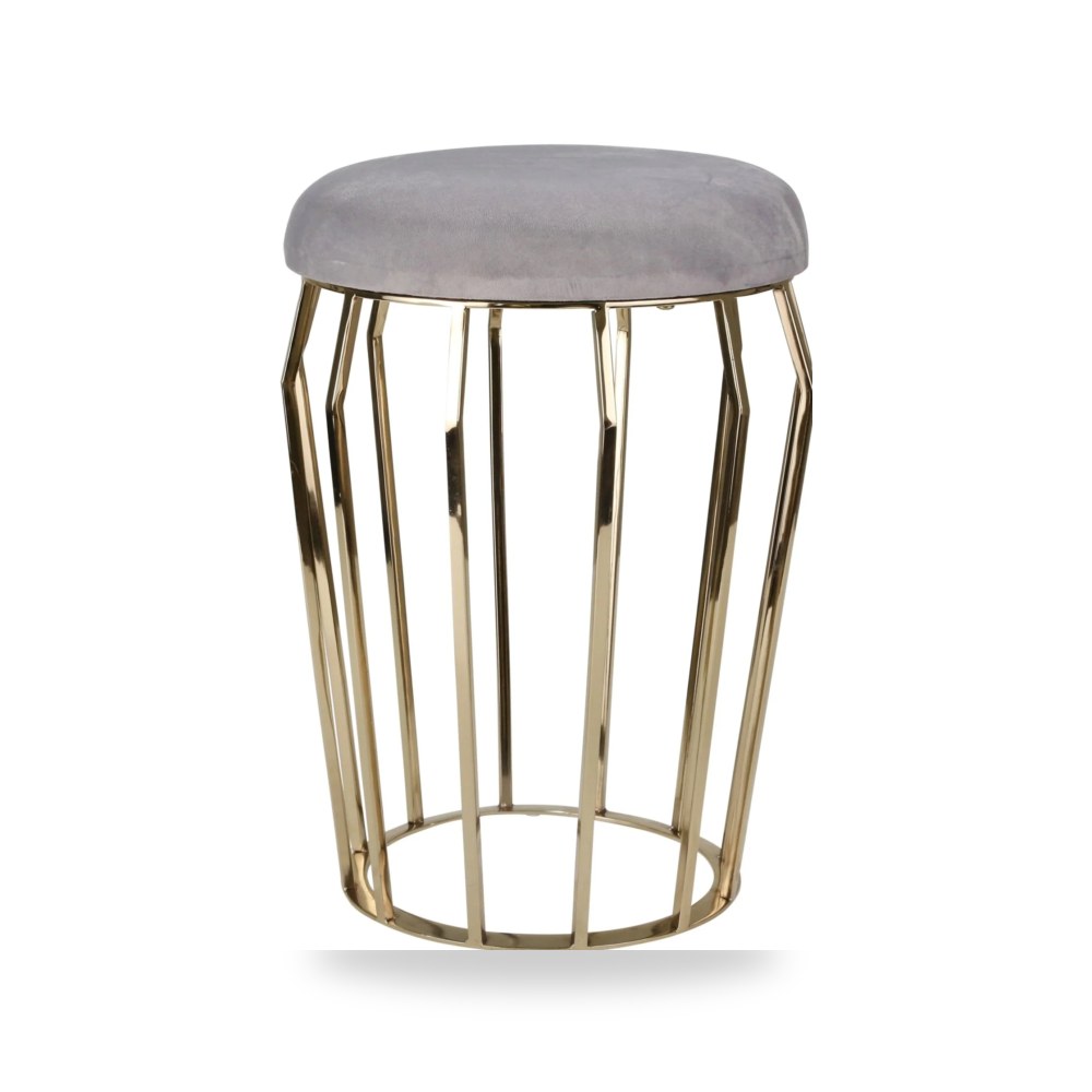 كراسي ومقاعد فاخرة - وسادة رمادي METAL Sagebrook - من Sagebrook Home - طراز 14276-01