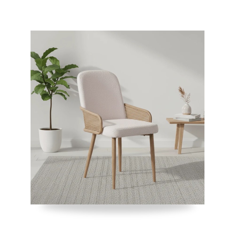 كرسي طعام خشب صلب Divo طراز AA-CR-2535 Otath