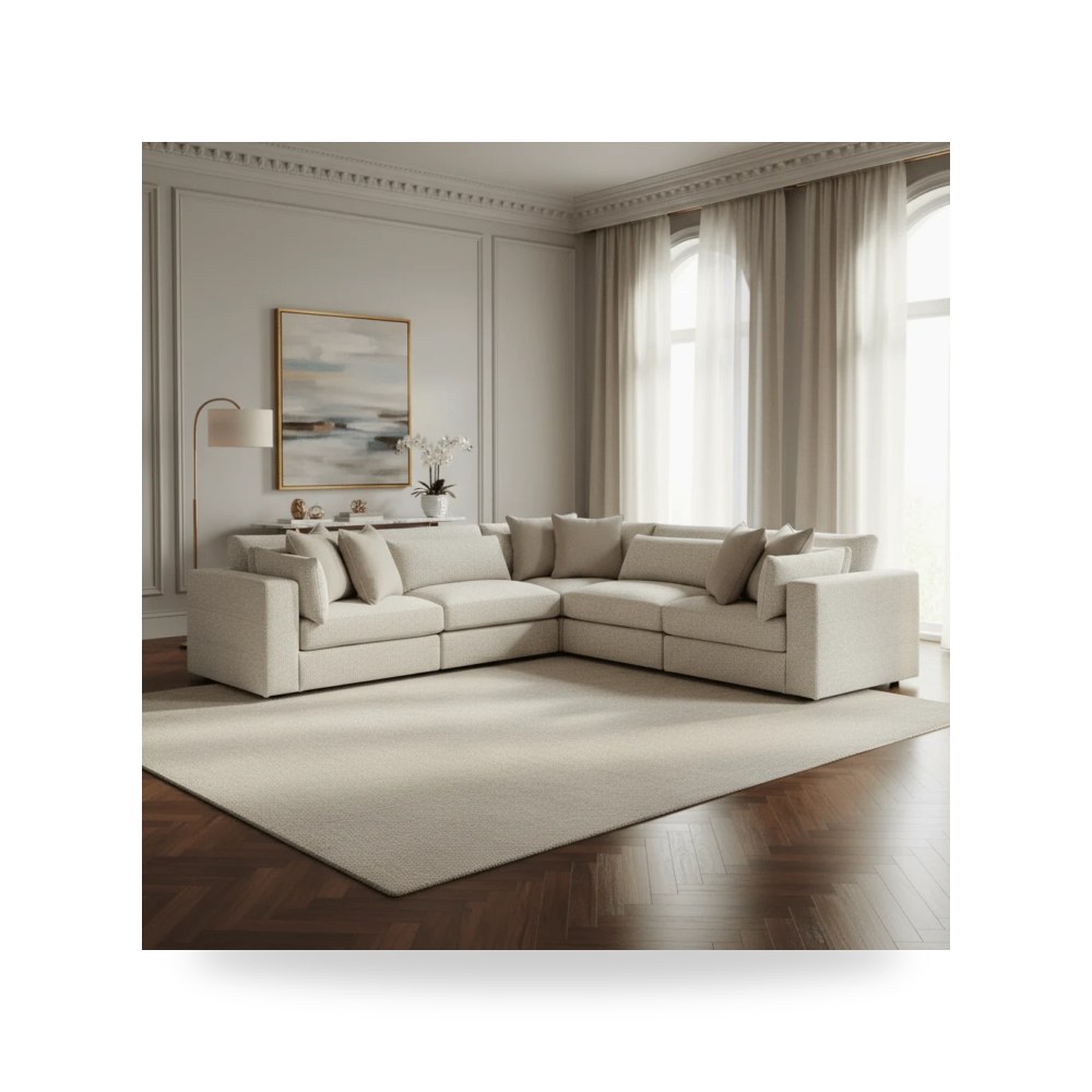 كنب زاوية أريكة مقطعية آشلي Ashley Furniture موديل 66004S17