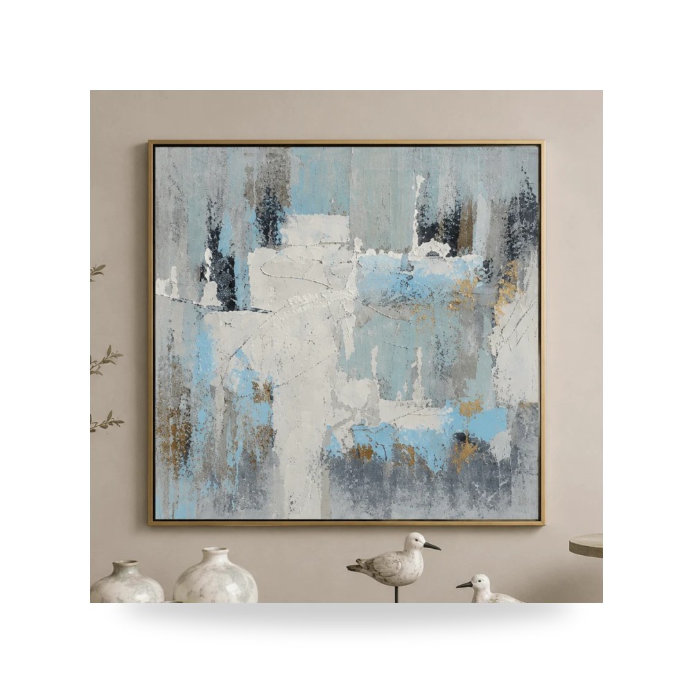 لوحة جدارية كانفس أبيض Crestview موديل كريستفيو كولكشن Crestview Collection