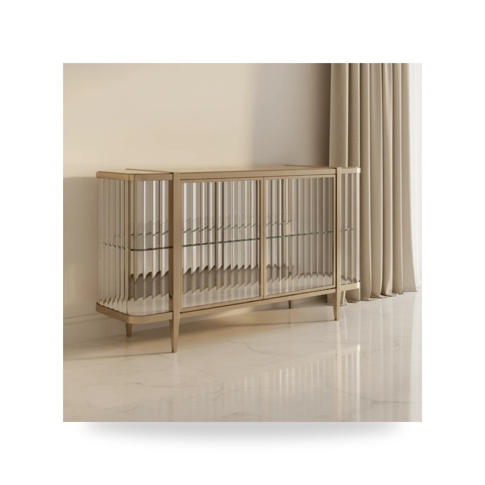 أثاث غرف نوم وأسرّة - بوفيه كونسول Caracole موديل CLA 424 215A - طراز CLA-424-215A
