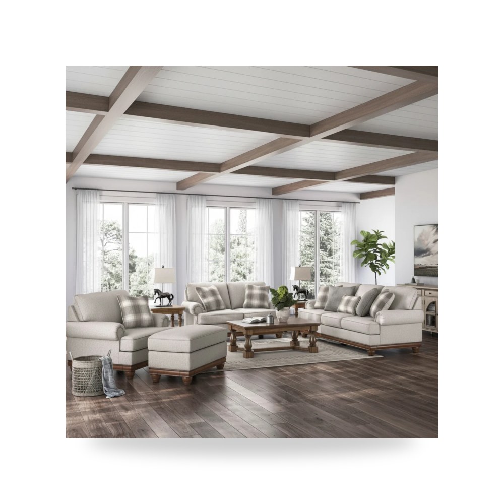 طقم كنب غرفة معيشة آشلي Ashley Furniture موديل 56803 SofaSet موديل