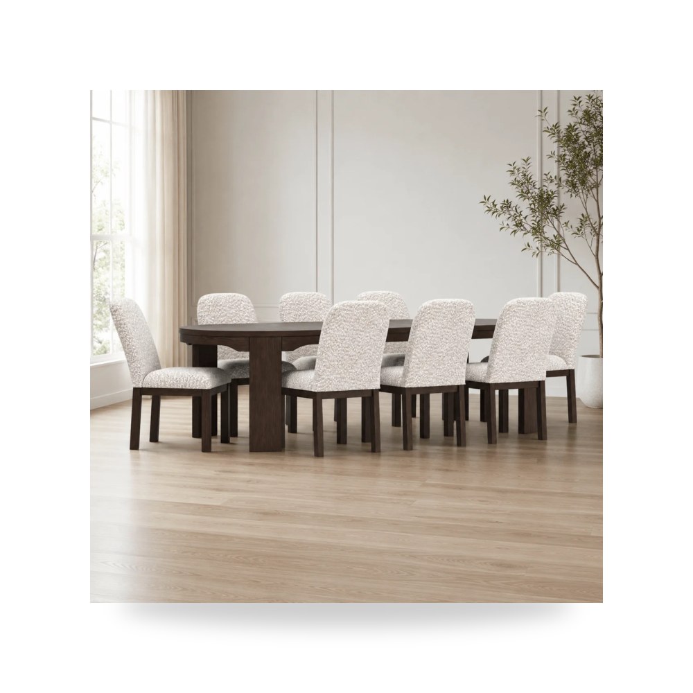 كرسي طعام فاخر - طقم غرفة طعام Ashley موديل D954 Set - طراز D954-Set