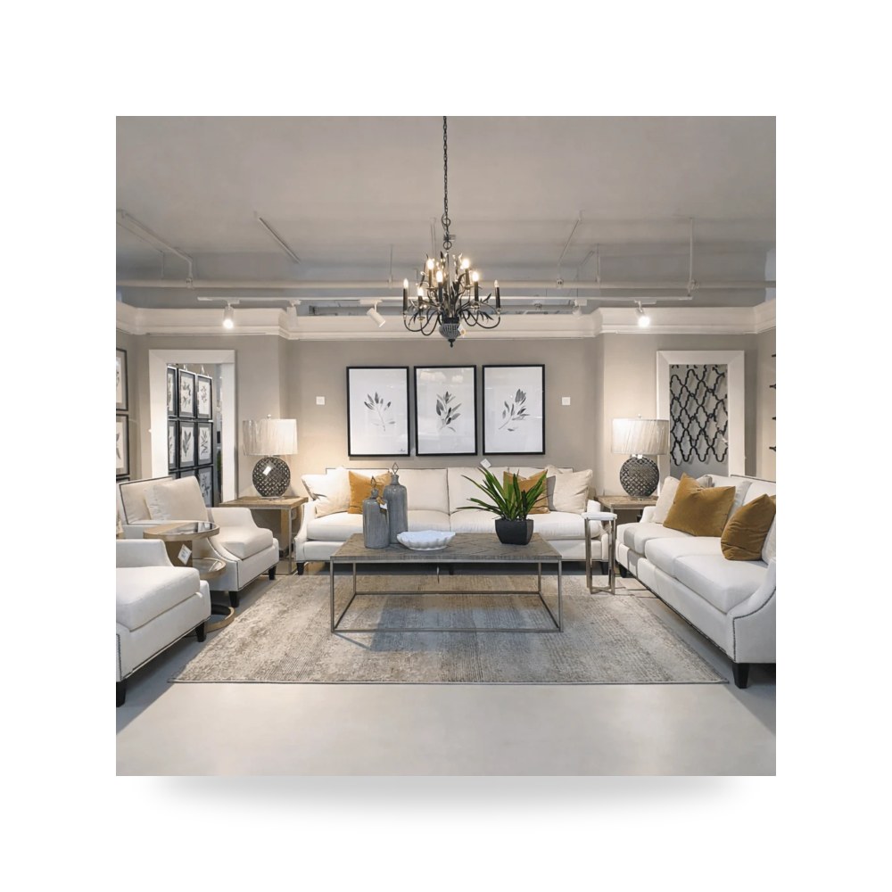 طقم كنب غرفة معيشة برنهاردت Bernhardt موديل B757-Set