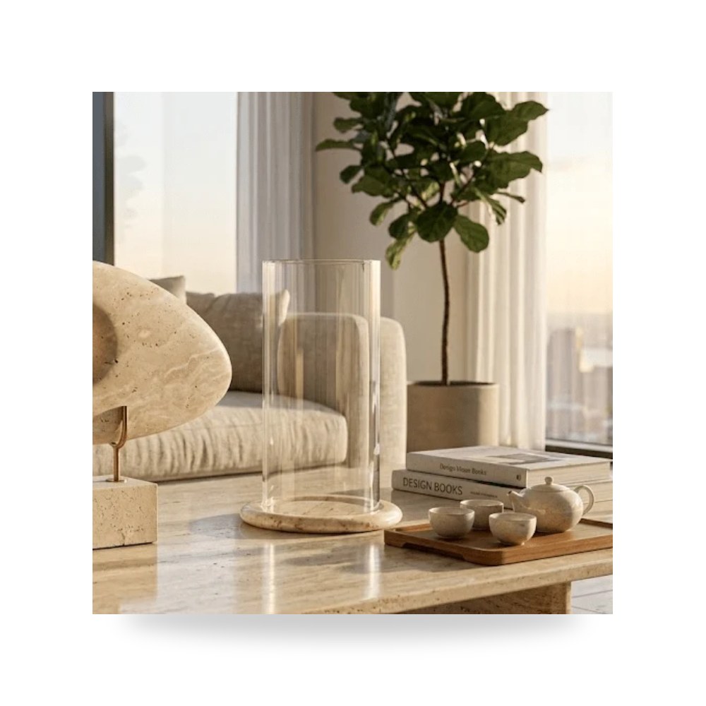 زجاج CANDLEHOLDER أترموست Uttermost