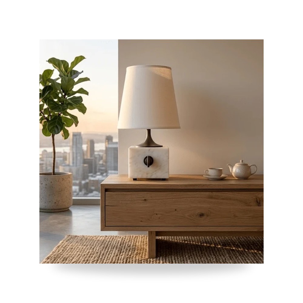 مصباح برونزي Blockhead Mini أترموست Uttermost