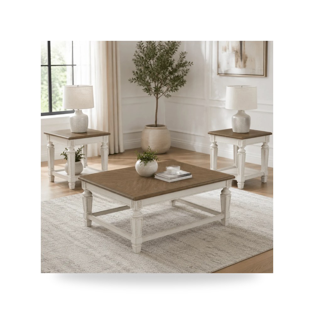 طاولة قهوة آشلي Ashley Furniture موديل T743 Set R موديل T743-Set-R