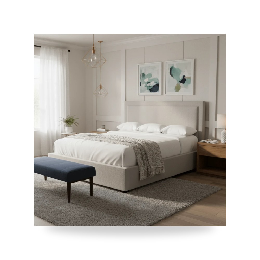 سرير نوم فاخر - سرير نوم Bernhardt معتمد - طراز 753-H63