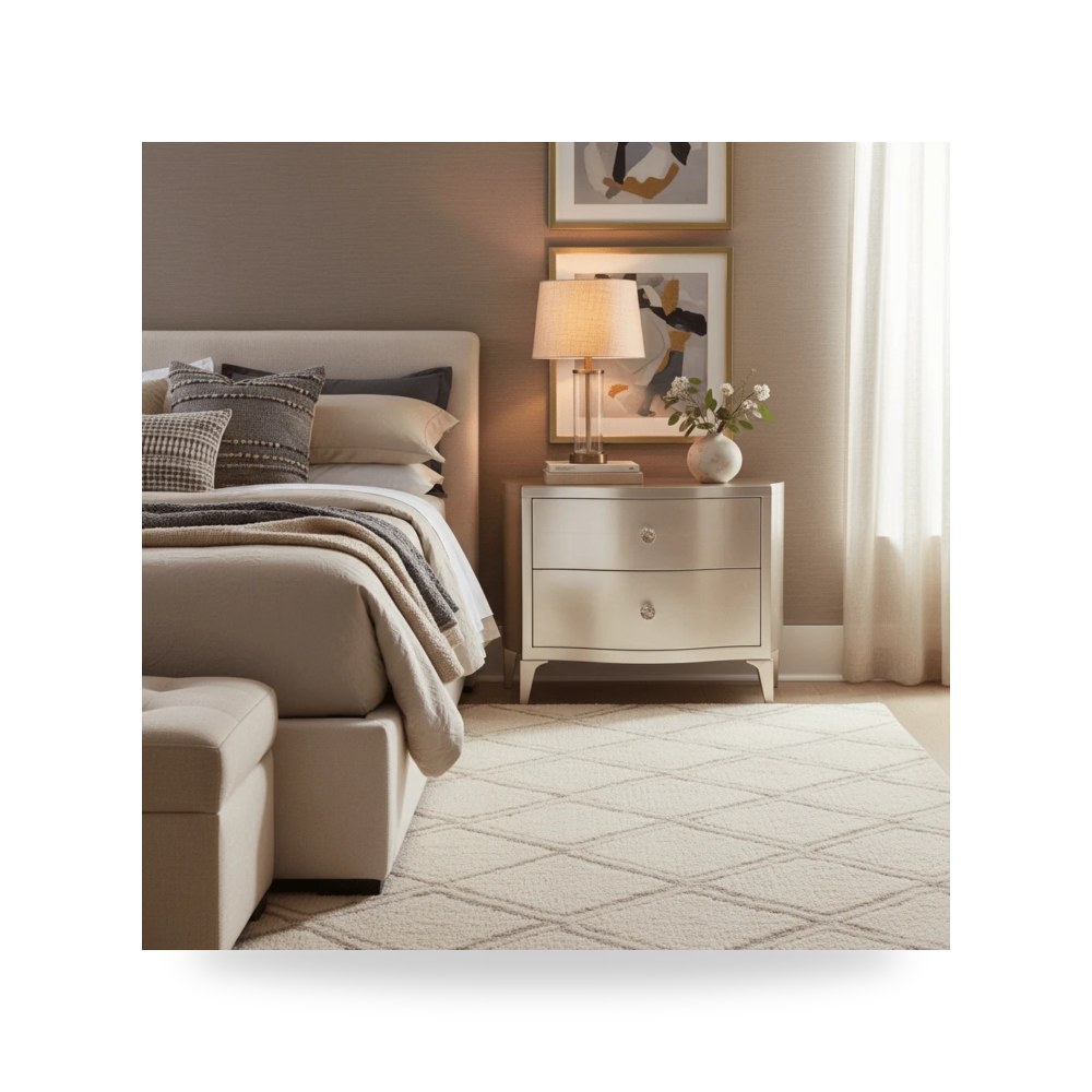 سرير نوم فاخر - كومودينو سرير Bernhardt موديل 388 230 - طراز 388-230