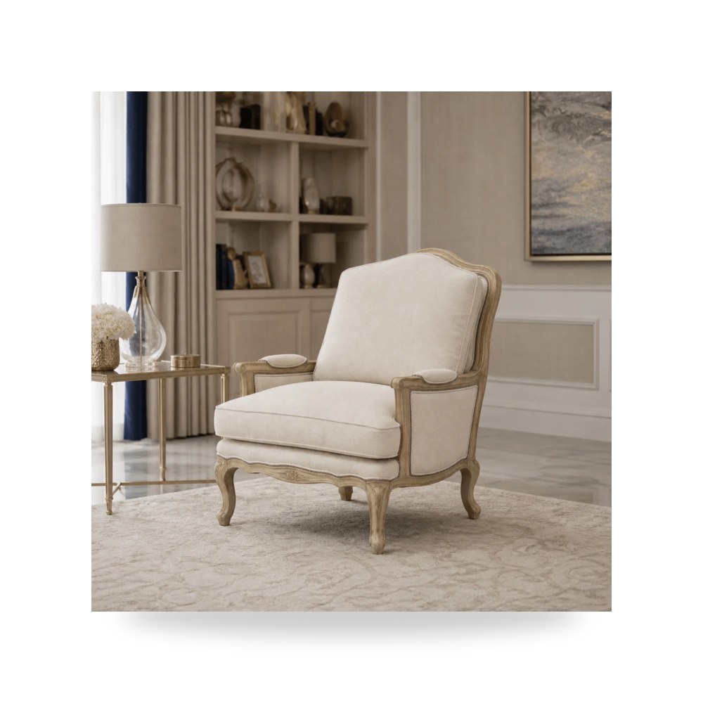 كرسي جلوس بتصميم أنيق - كرسي كحلي Royal - طراز R2049-000222