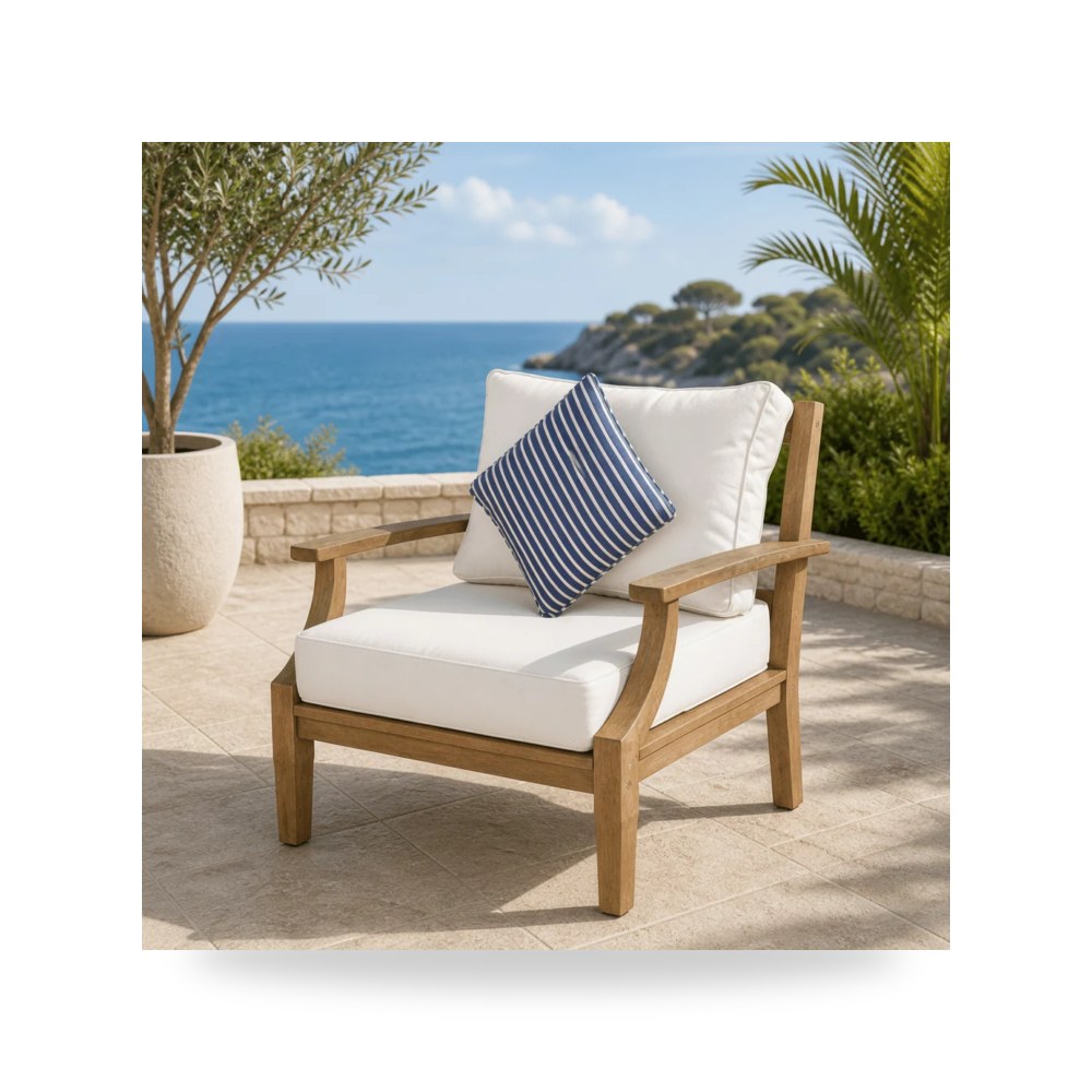 كرسي جلوس بتصميم أنيق - Outdoor Chairs موديل R2499 - طراز R2499-O0001-CH