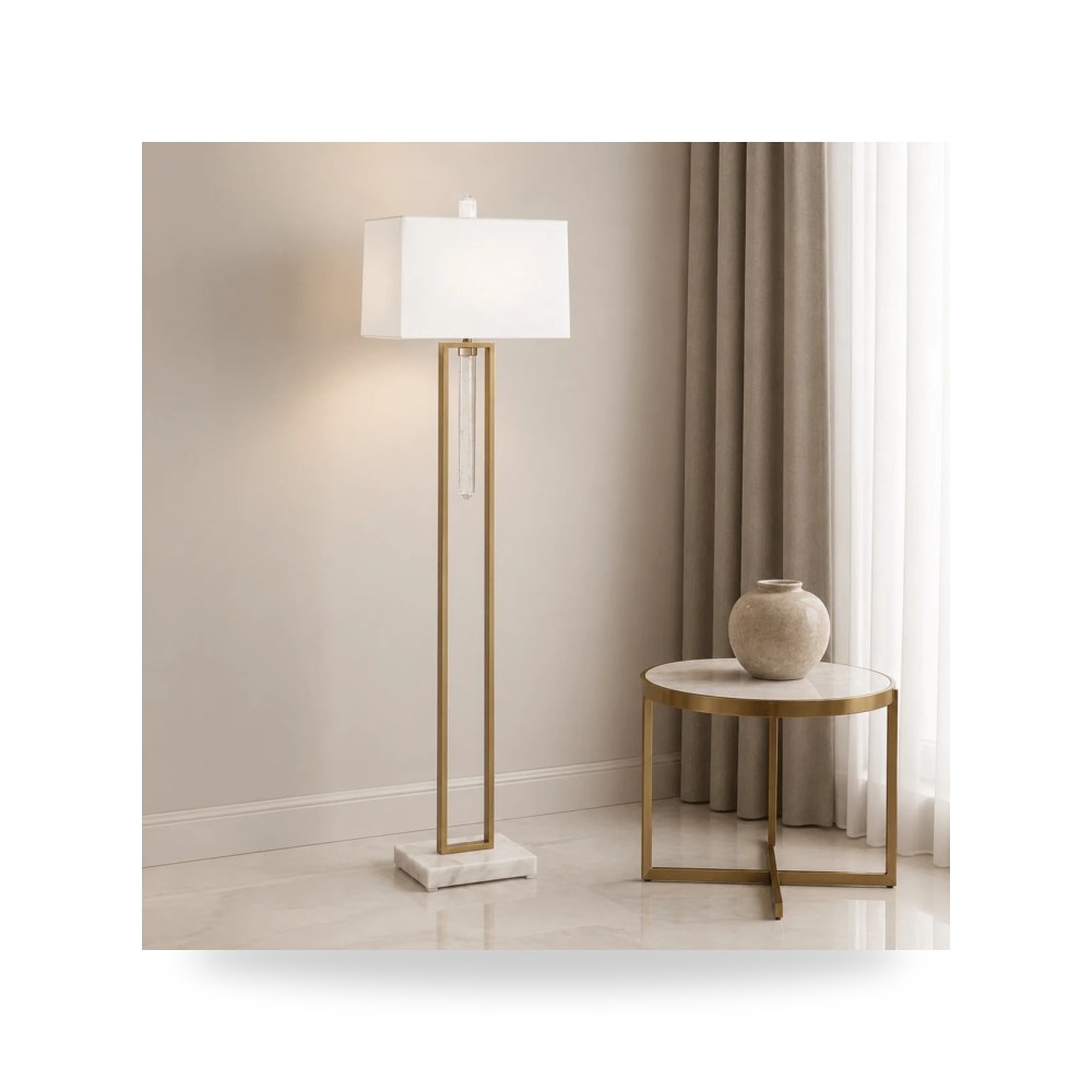 مصباح أرضي ستاند ديكوري فاخر أترموست (Uttermost)