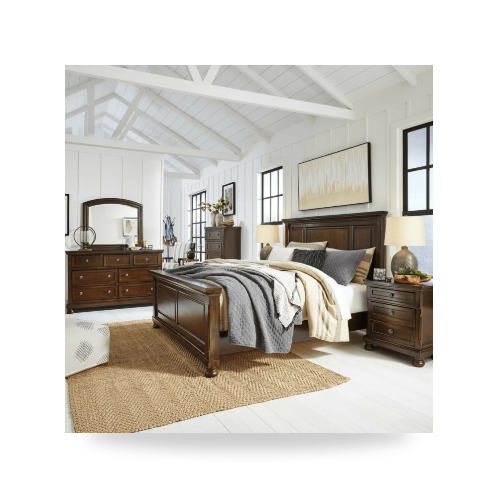 سرير نوم فاخر - سرير نوم Ashley موديل B697 QueenBed