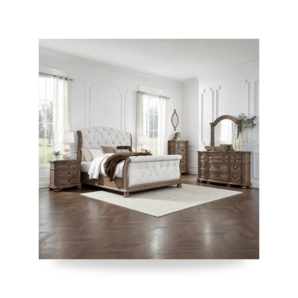 أثاث غرف نوم وأسرّة - طقم غرفة نوم Ashley موديل B944 Kingset