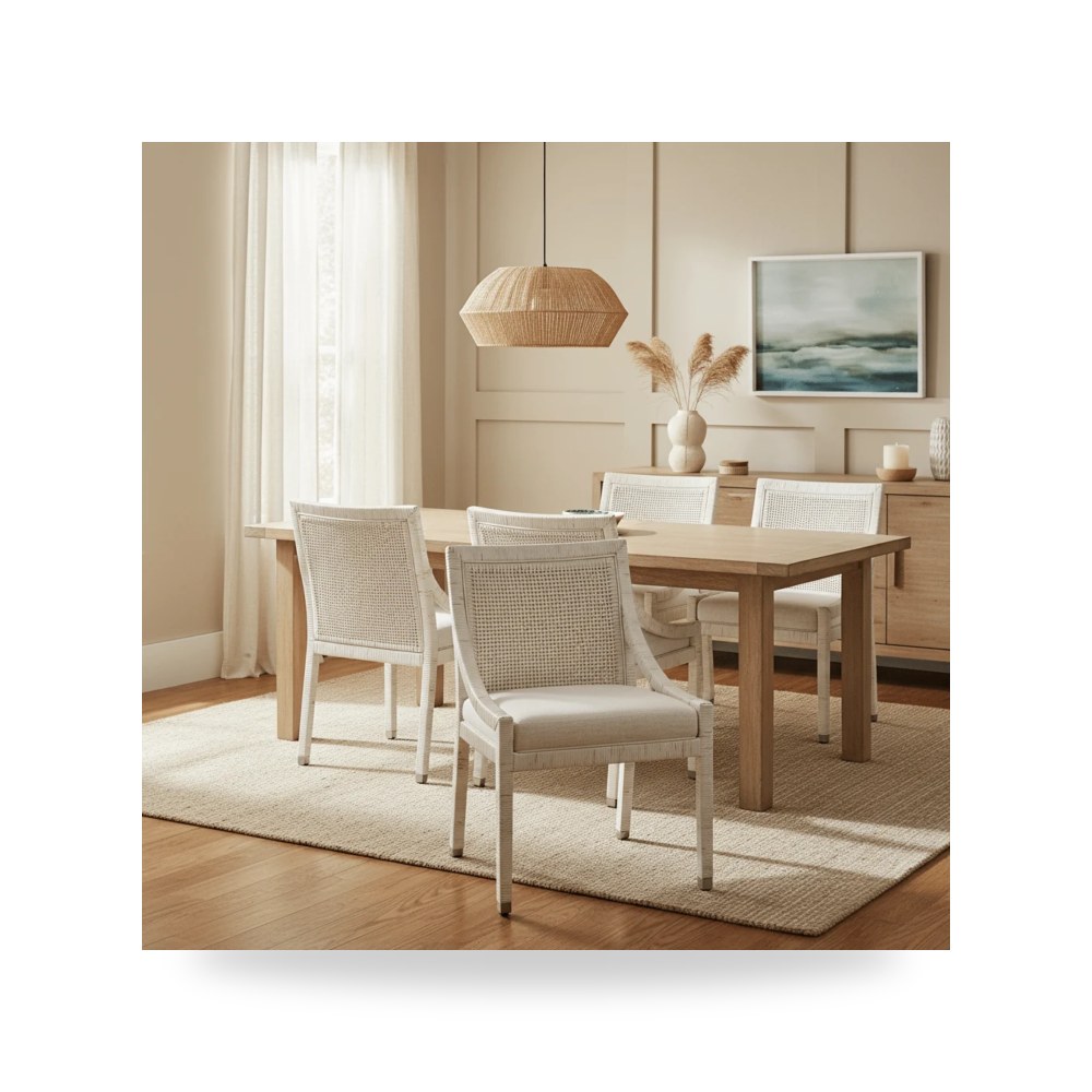 كرسي طعام فاخر - كرسي طعام Longboat Universal - من Universal Furniture - طراز U330E636