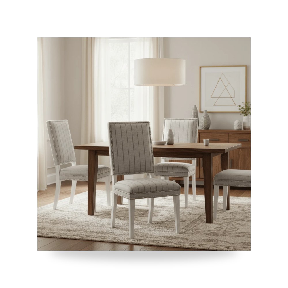 كرسي طعام فاخر - كرسي طعام Hamptons Universal - من Universal Furniture - طراز 833638-RTA