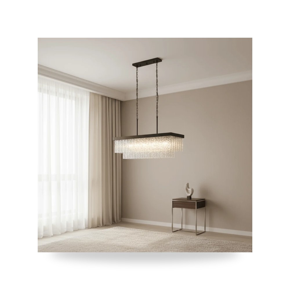 ثريا معلقة فاخرة - Glimmer Chandelier - طراز GDD01641-GLC - مقاس