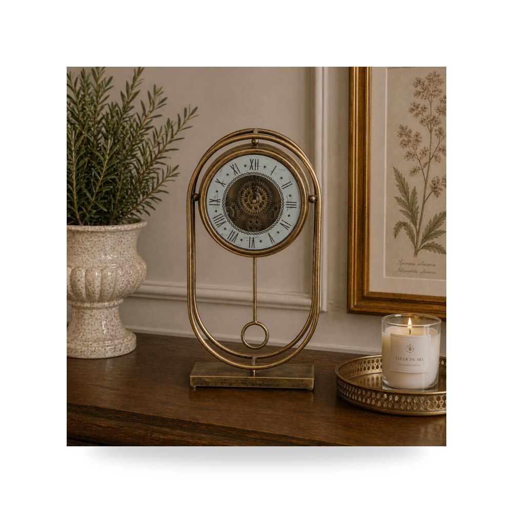 طاولة Gear Clock روتس