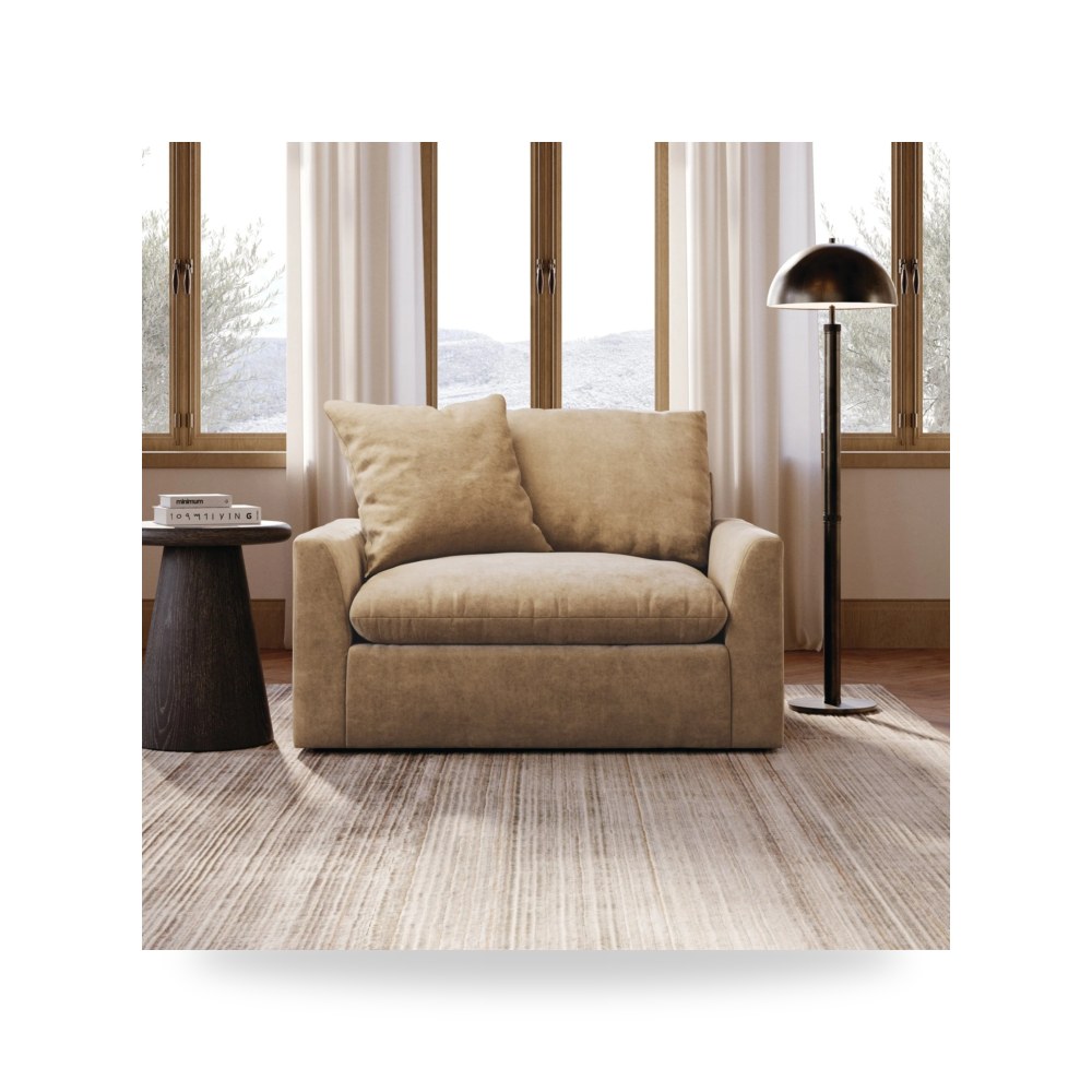 كرسي جلوس بتصميم أنيق - كرسي أبيض Whitehaven معتمد - طراز 7741023